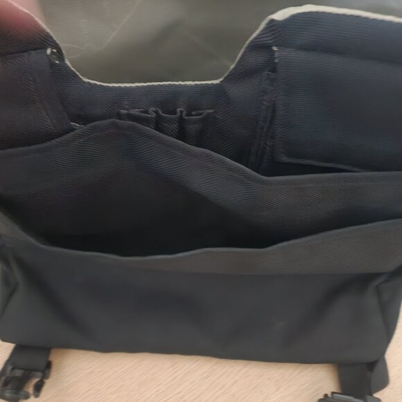 Blur blue/black flat bottom bag - Picture 6 of 11